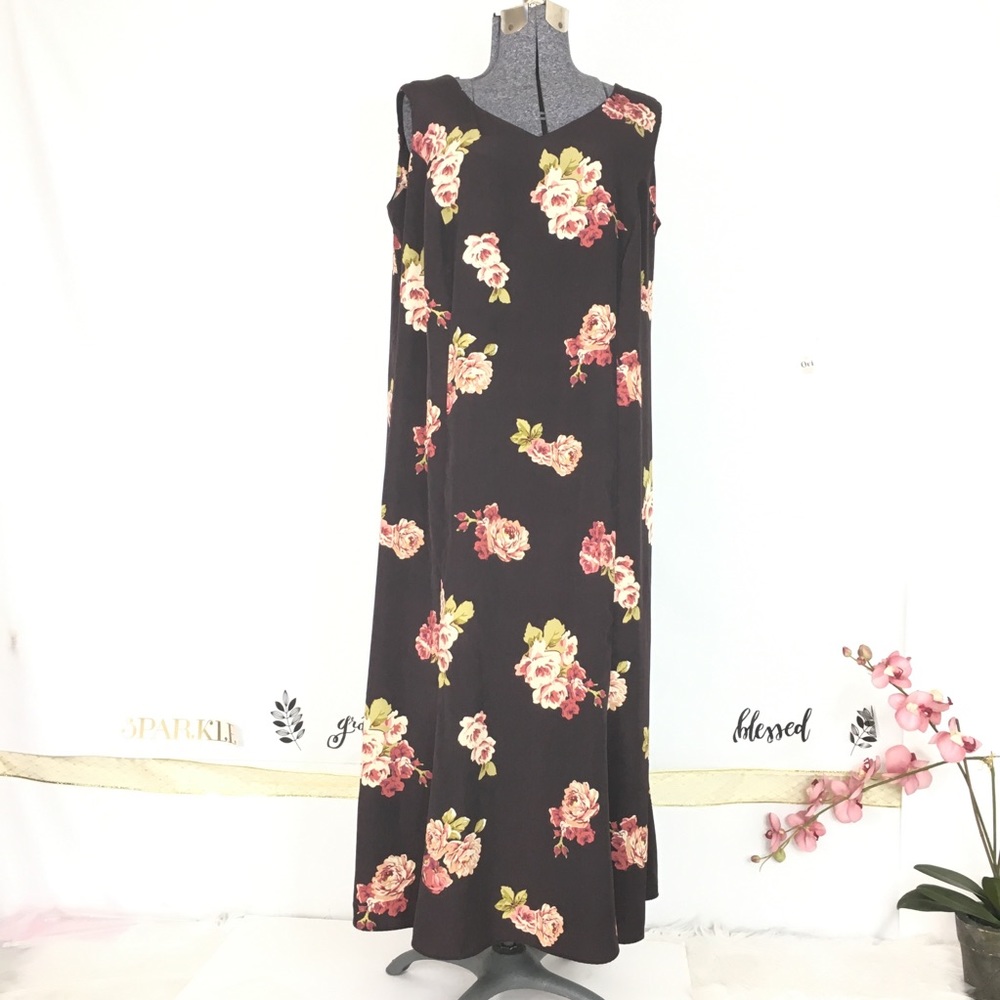 Danny & Nicole Liquid Knit Sleeveless Tiered Dress